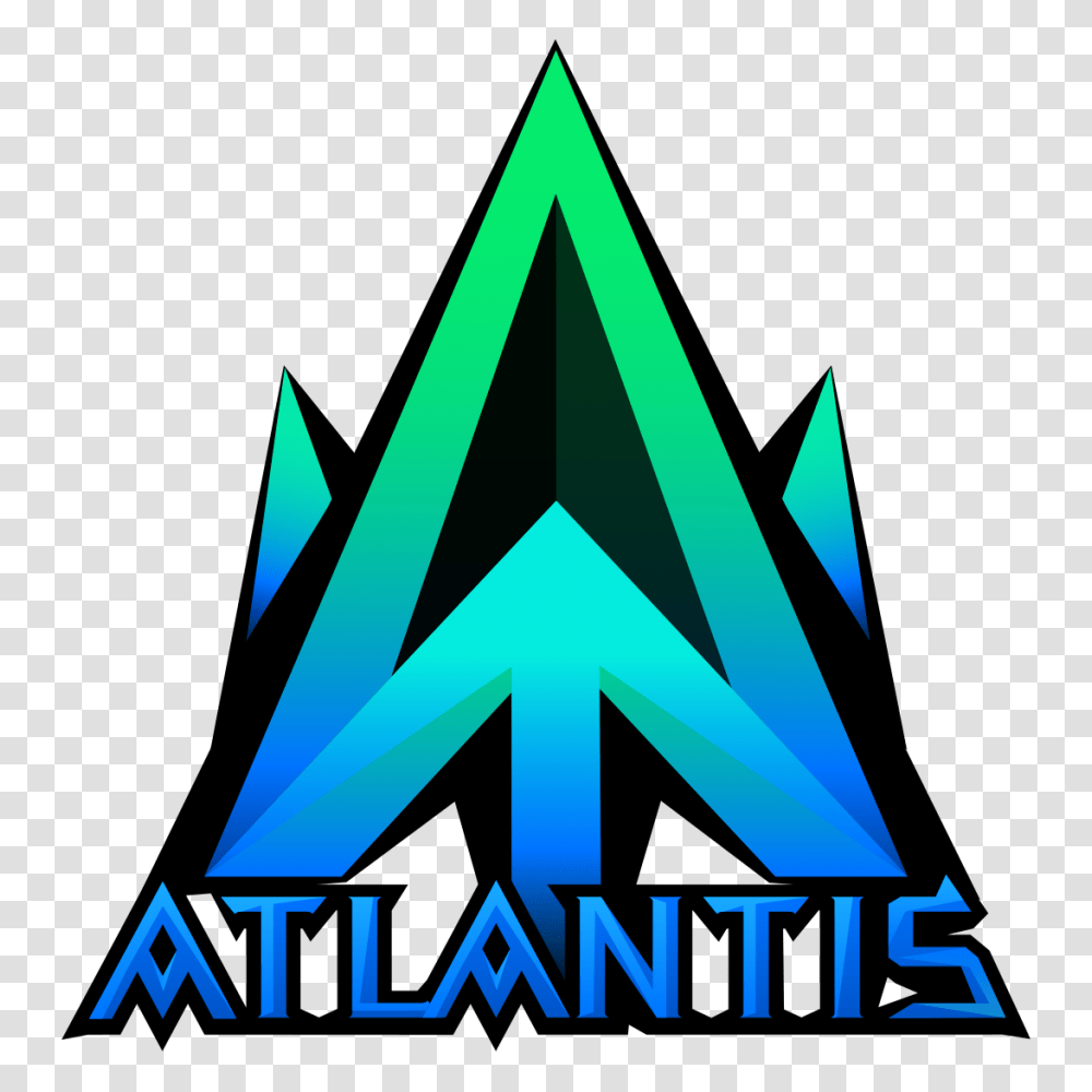 Download Atlantis Fortnite Logo Image With No Background Atlantis Gaming Logo, Triangle, Symbol, Star Symbol Transparent Png