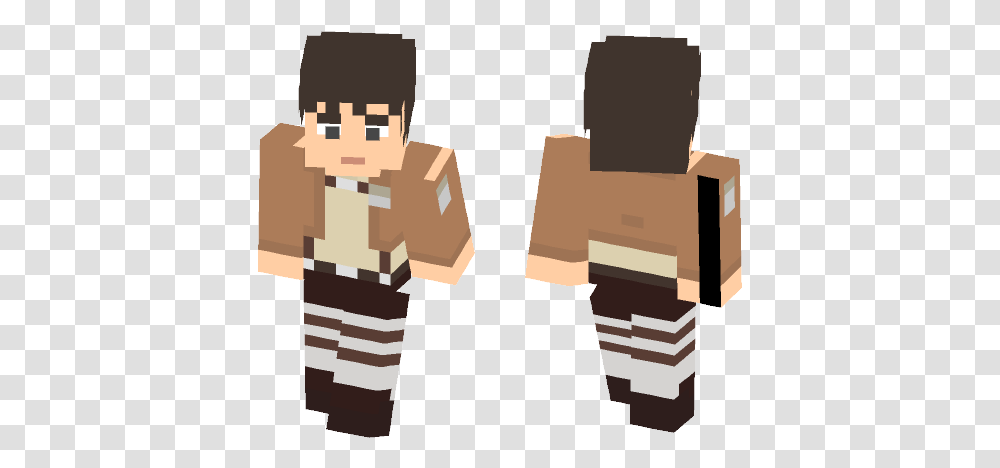 Download Attack Eren Jaeger Minecraft Skin For Minecraft Rainbow Six Smoke Skin, Clothing, Apparel, Cross, Symbol Transparent Png