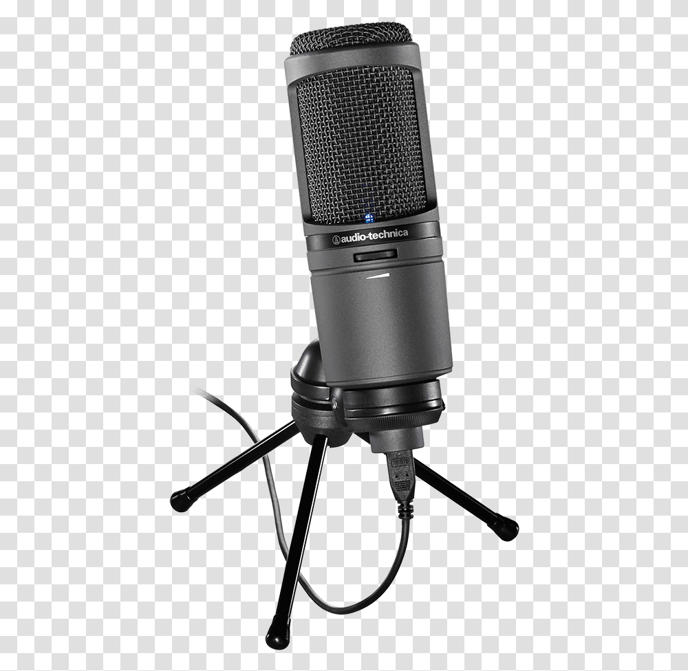 Download Audio Technica At2020usbi Microphone Audio Audio Technica At2020usbi, Lighting, Electrical Device, Mixer, Appliance Transparent Png