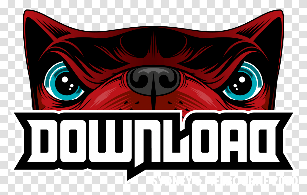 Download Australia 2020 Download Festival, Text, Label, Graphics, Art Transparent Png