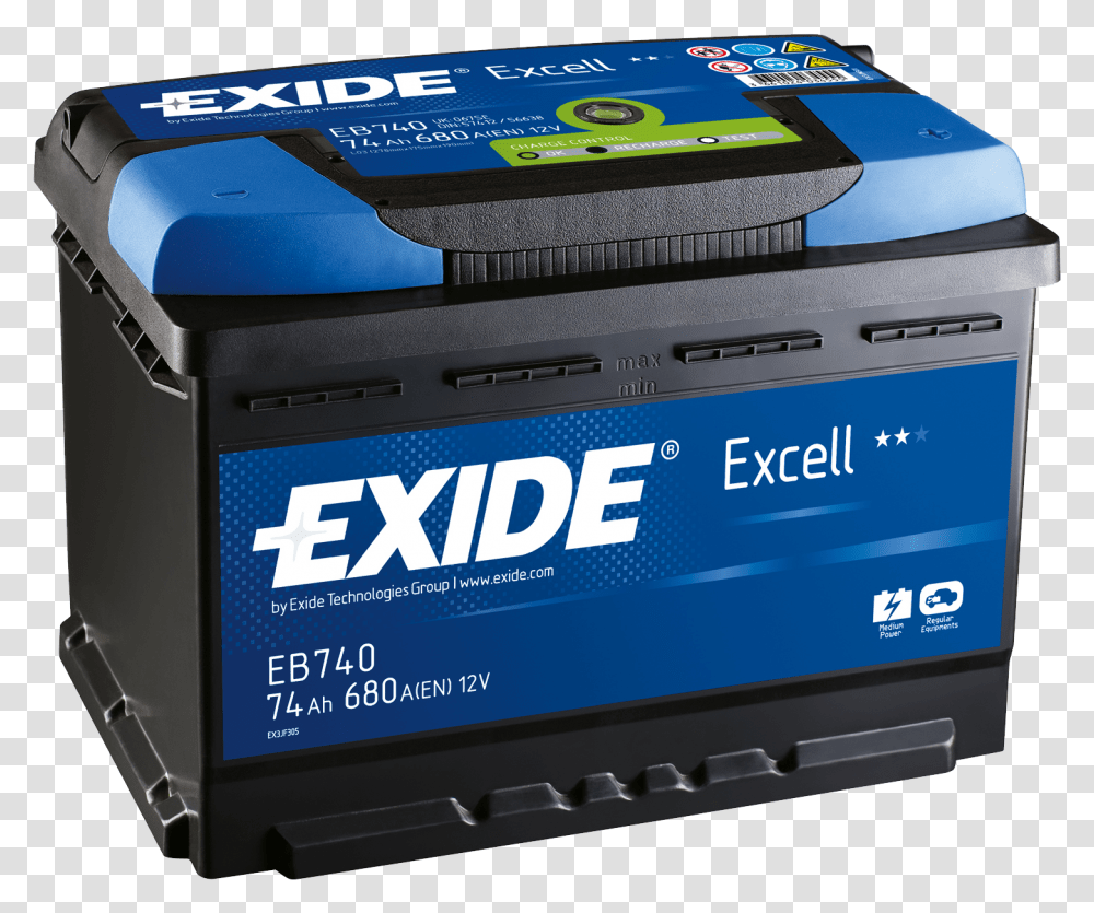 Download Automotive Battery Image Car Battery, Machine, Text, Electronics, Box Transparent Png