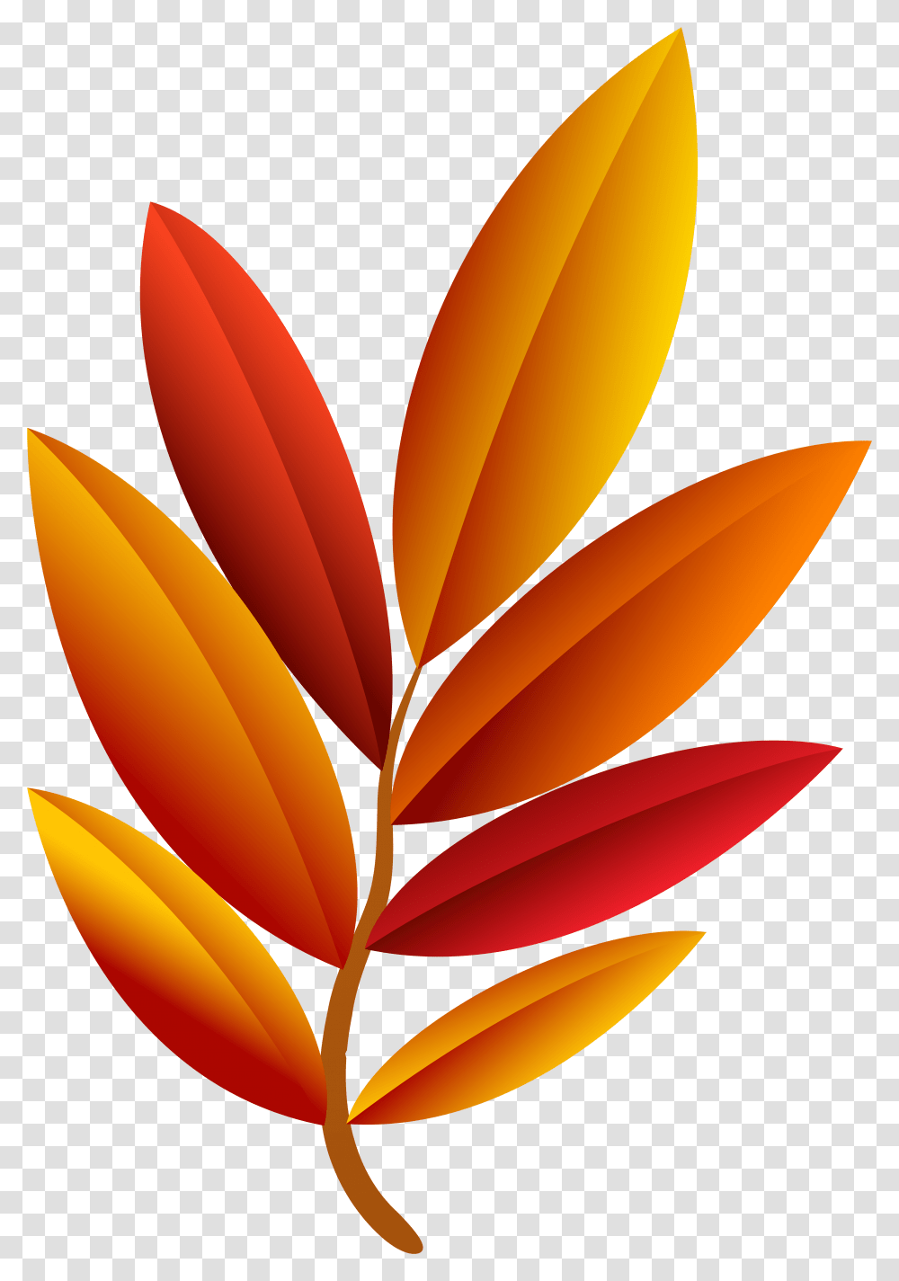 Download Autumn Leaf Clipart Photo Portable Network Graphics, Plant, Banana, Fruit, Food Transparent Png