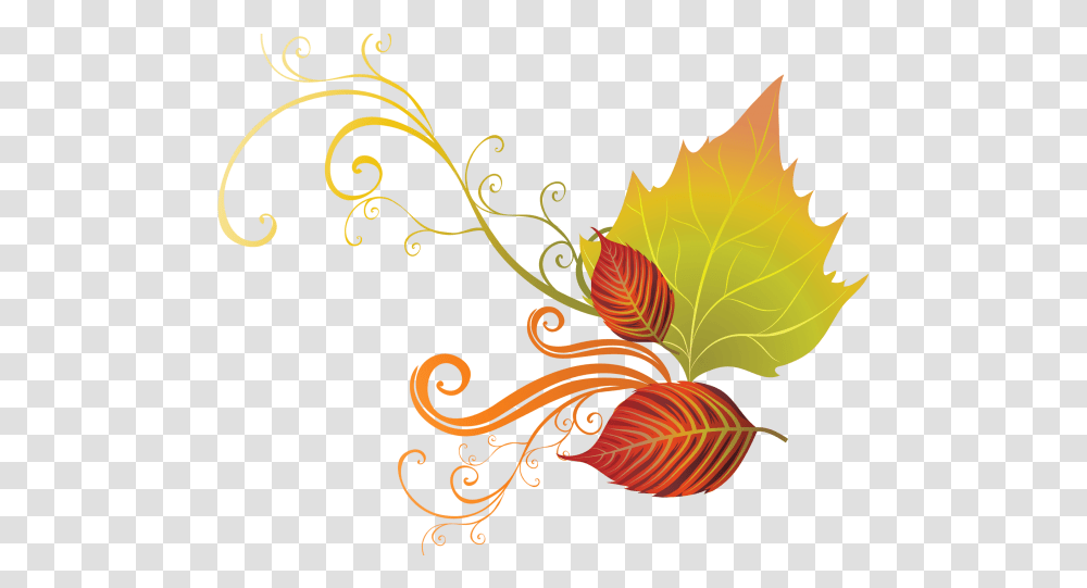 Download Autumn Leaves Clipart Corner Border Fall Decor Clip Art, Graphics, Floral Design, Pattern Transparent Png