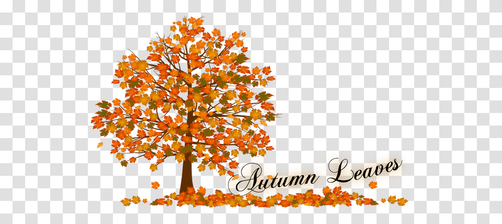 Download Autumn Tree Clip Art Fall Tree Leaves Full Clipart Tree Autumn Leaves, Plant, Citrus Fruit, Food, Produce Transparent Png