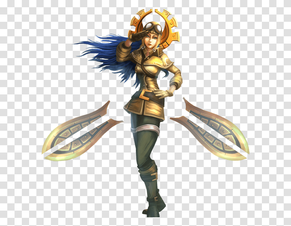 Download Aviator Irelia Skin Image League Of Legends Irelia, Helmet, Clothing, Apparel, Person Transparent Png