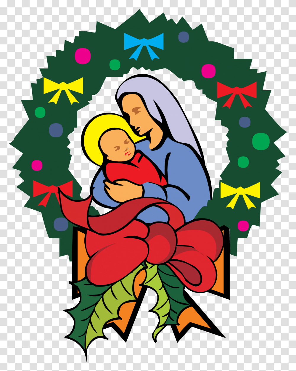 Download Baby Jesus Christmas Image Clipart Free Jesus In Christmas, Graphics, Poster, Advertisement, Person Transparent Png