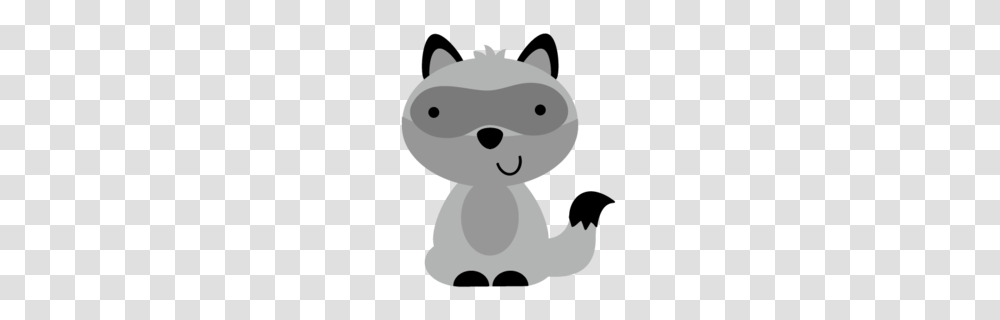Download Baby Raccoon Clipart Baby Raccoon Clip Art Cat Black, Snowman, Animal, Mammal, Wildlife Transparent Png