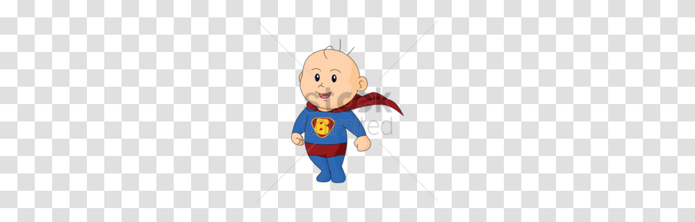 Download Baby Superman Vector Clipart Superman Clip Art Clipart, Kneeling, Rope, Duel Transparent Png