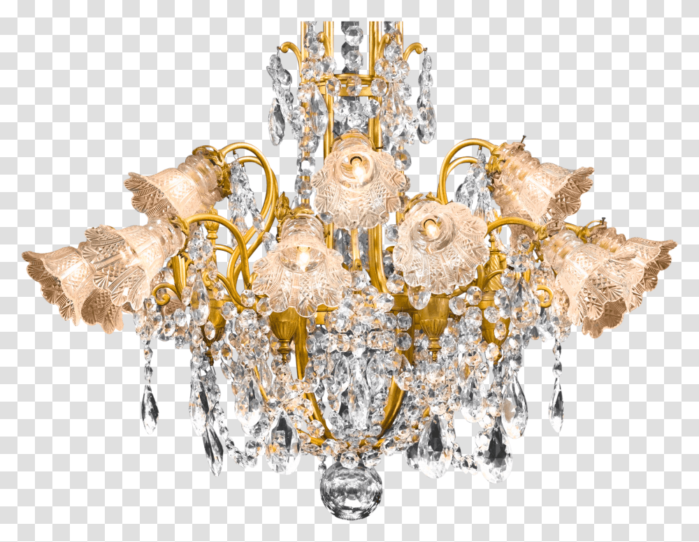 Download Baccarat Crystal Chandelier Chandeliers, Lamp, Light Fixture, Ceiling Light Transparent Png