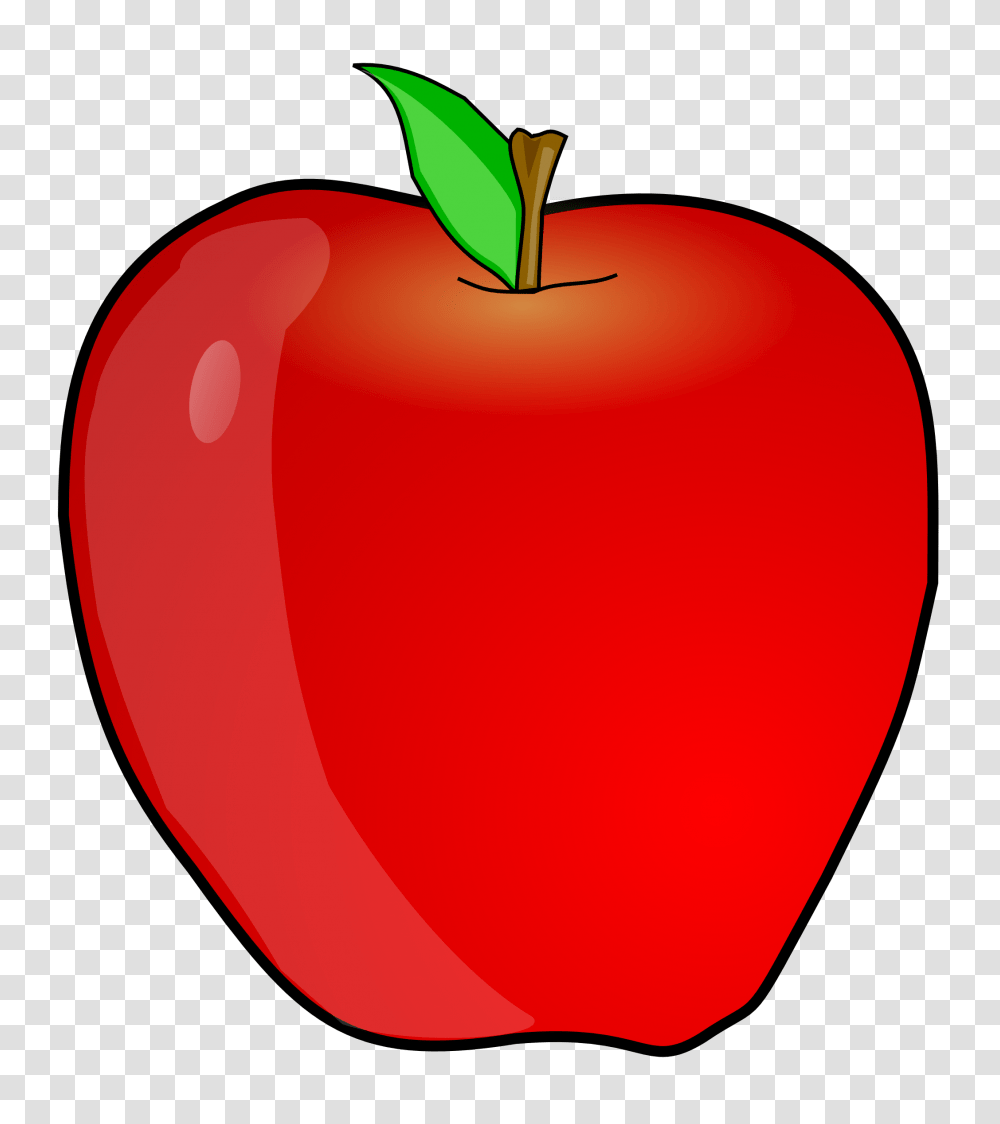 Download Background Apple Clipart Apple Clip Art Apple, Plant, Food, Fruit, Vegetable Transparent Png