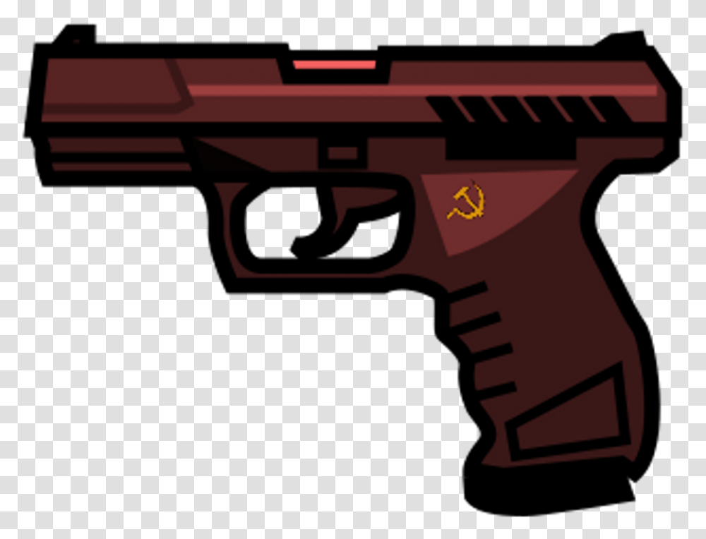 Download Background Gun Emoji Full Size Background Pistol, Weapon, Weaponry, Handgun Transparent Png