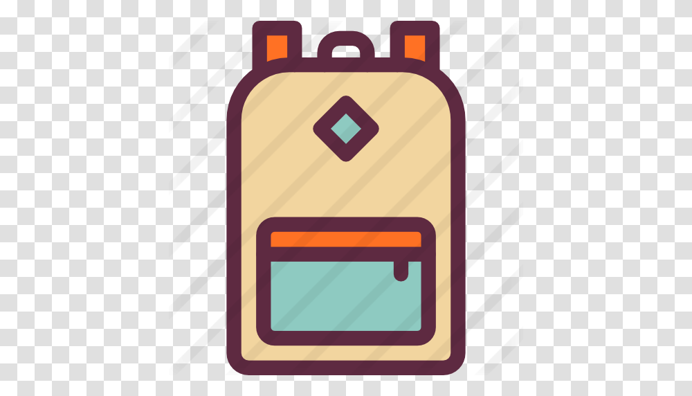 Download Backpack Clipart Backpack Baggage Backpack Bag, Luggage, Suitcase, First Aid, Cowbell Transparent Png