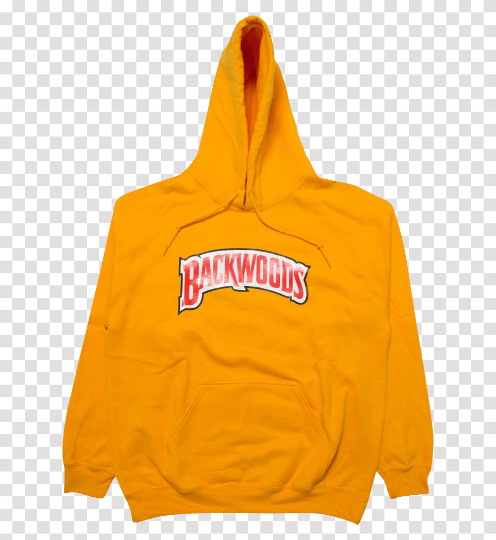 Download Backwoods Yellow Hoodie Backwoods, Clothing, Apparel, Sweatshirt, Sweater Transparent Png