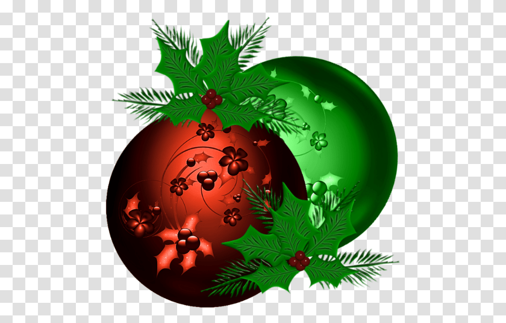 Download Ball Ornament Christmas Bombka Hd Image Free Julepynt, Graphics, Art, Green, Floral Design Transparent Png