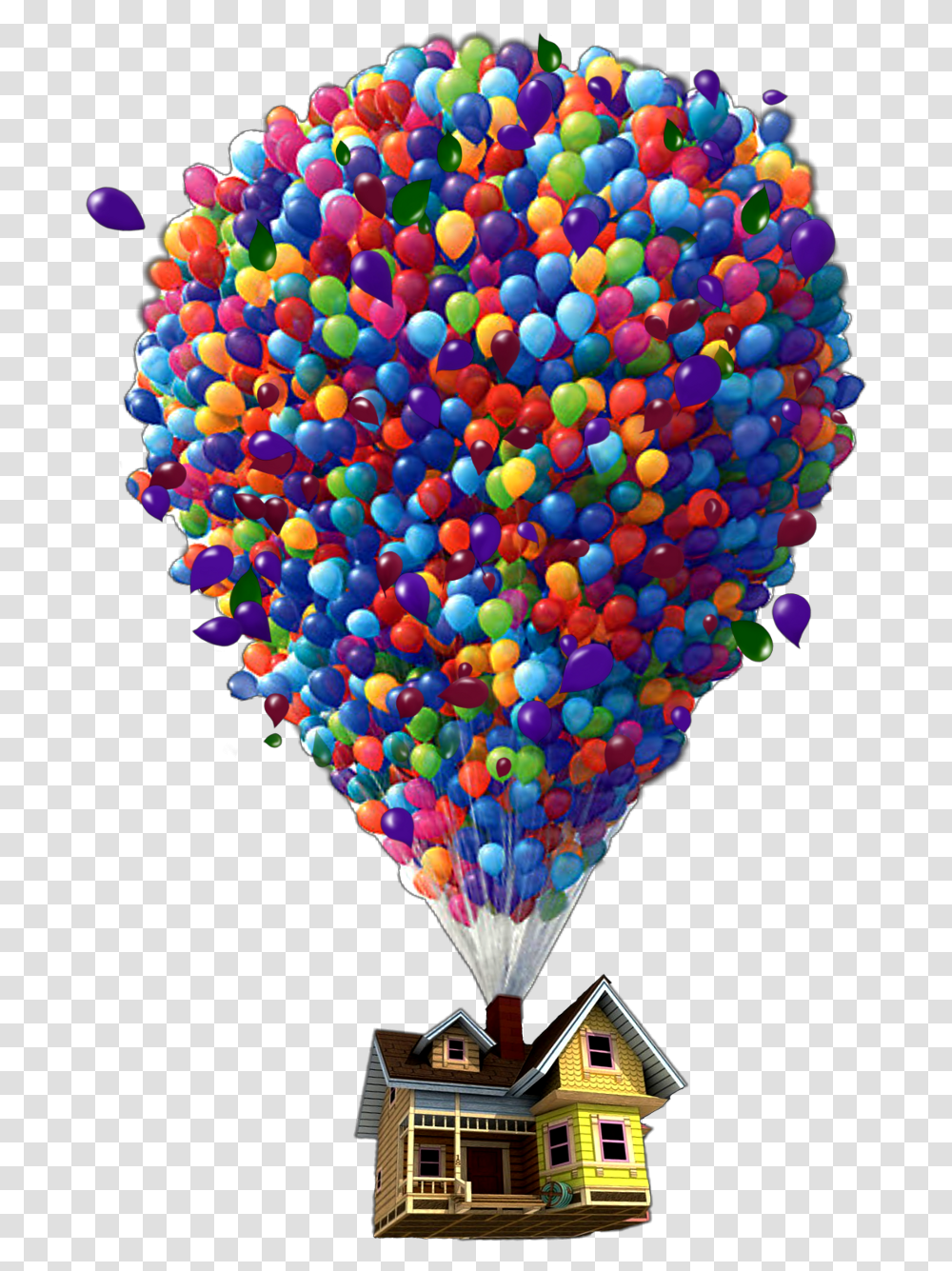 Download Balloon Youtube Up Monsters Inc Pixar Hq Up House Transparent Png