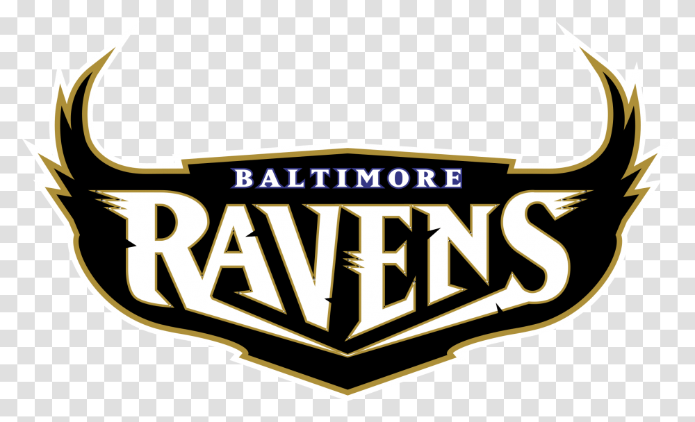 Download Baltimore Ravens 02 Logo Football Team Names Logos, Symbol, Trademark, Word, Legend Of Zelda Transparent Png