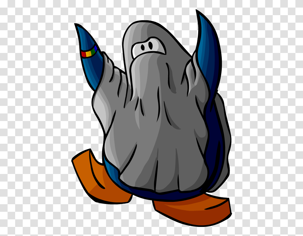 Download Bambadee Ghost Club Penguin Ghost Costume Full Club Penguin Halloween Ghost, Hook, Claw, Clothing Transparent Png