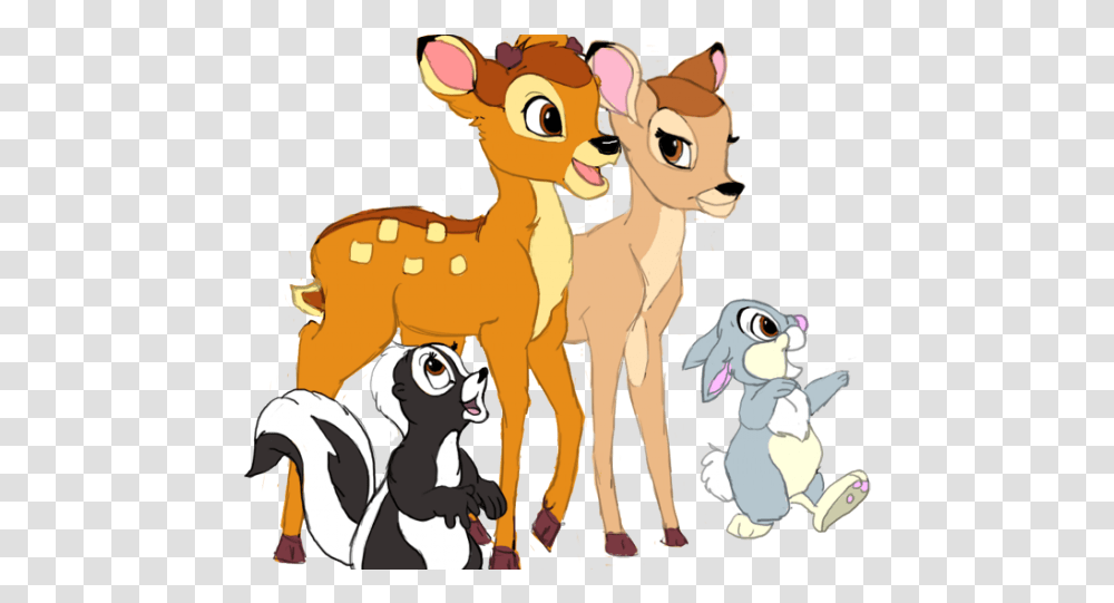 Download Bambi Clipart Christmas Bambi A Boy Or A Girl, Animal, Mammal, Deer, Wildlife Transparent Png
