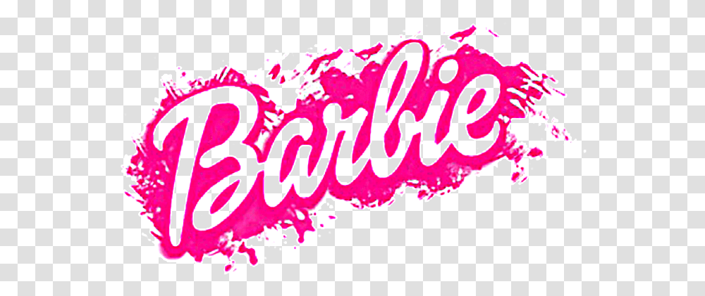 Download Barbie Logo File Barbie Logo, Label, Purple Transparent Png