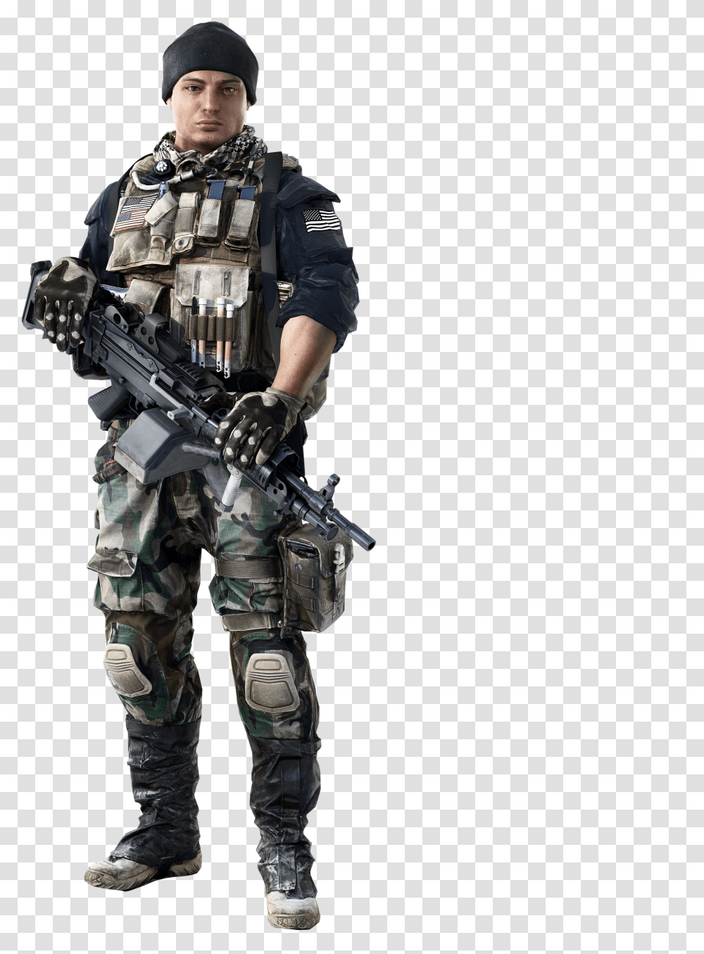 Download Battlefield Army Wallpaper Desktop Soldier Video Games Transparent Png
