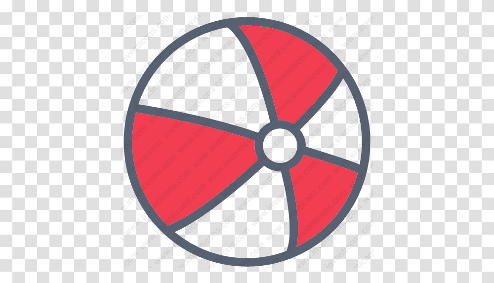 Download Beach Ball Vector Icon Circle, Tape, Machine, Propeller Transparent Png