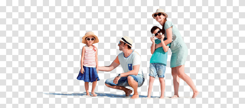Download Beach People Summer People, Person, Shorts, Clothing, Family Transparent Png