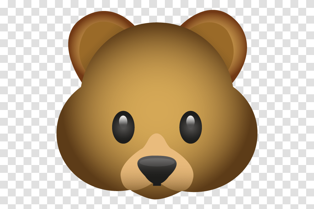 Download Bear Emoji Image In Iphone Bear Emoji, Lamp, Sweets, Food, Plant Transparent Png