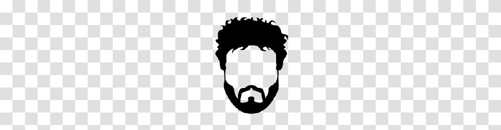 Download Beard Free Photo Images And Clipart Freepngimg, Silhouette, Stencil, Face, Hair Transparent Png