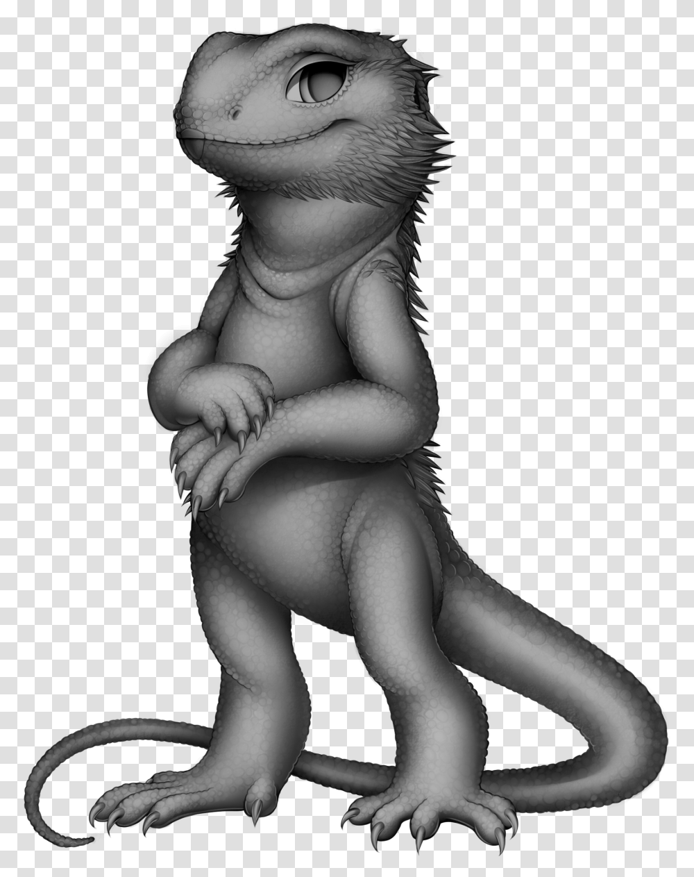 Download Bearded Dragon Cute Bearded Dragon Vector, Person, Human, Animal, Dinosaur Transparent Png