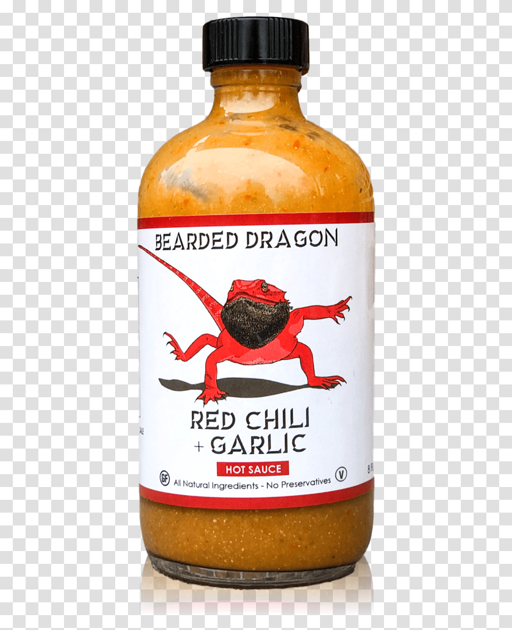 Download Bearded Dragon Hot Sauce Hd Bearded Dragon Hot Sauce, Beer, Beverage, Food, Label Transparent Png