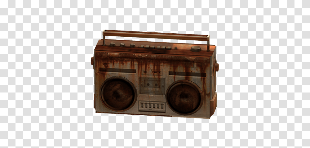 Download Beat Up Super Jank Boombox Rusty Radio Roblox, Electronics, Stereo, Microwave, Oven Transparent Png