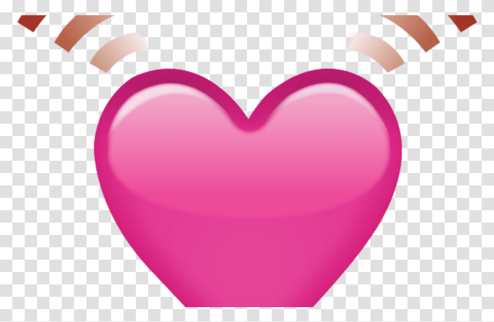Download Beating Pink Heart Emoji Icon Emoji Island Heart, Balloon Transparent Png