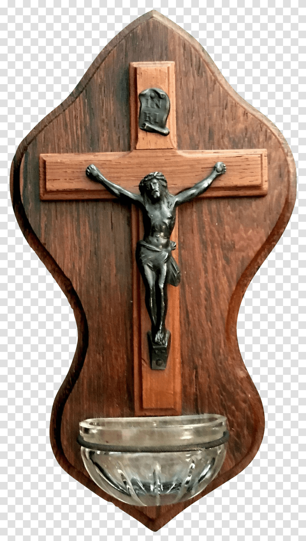 Download Beautiful Crucifix Holy Water Font Crucifix Crucifix, Cross, Symbol Transparent Png