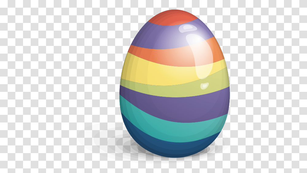 Download Beautiful Easter Eggs For Easter Egg Background, Food, Balloon Transparent Png