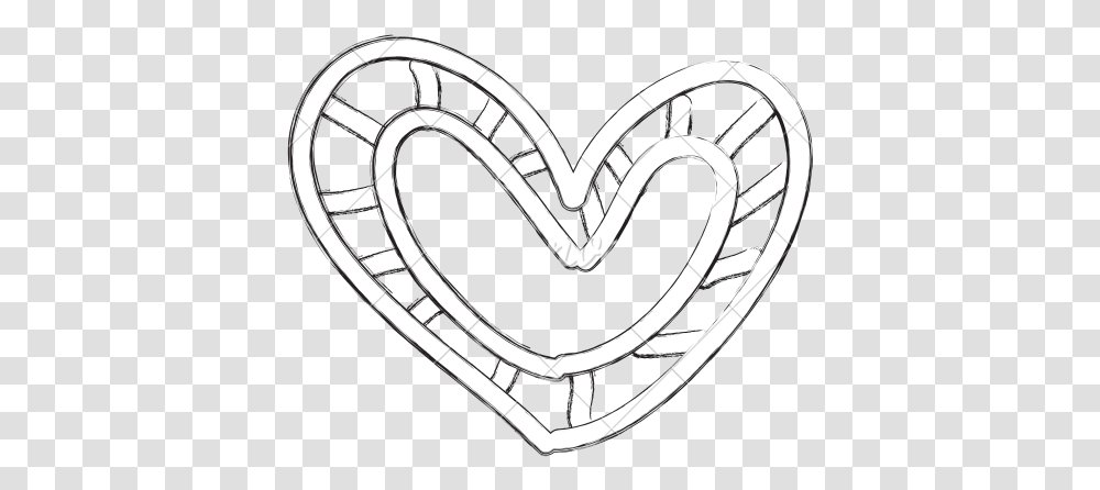 Download Beautiful Heart Drawing Icon Drawing Image Language, Ring, Jewelry, Accessories, Accessory Transparent Png