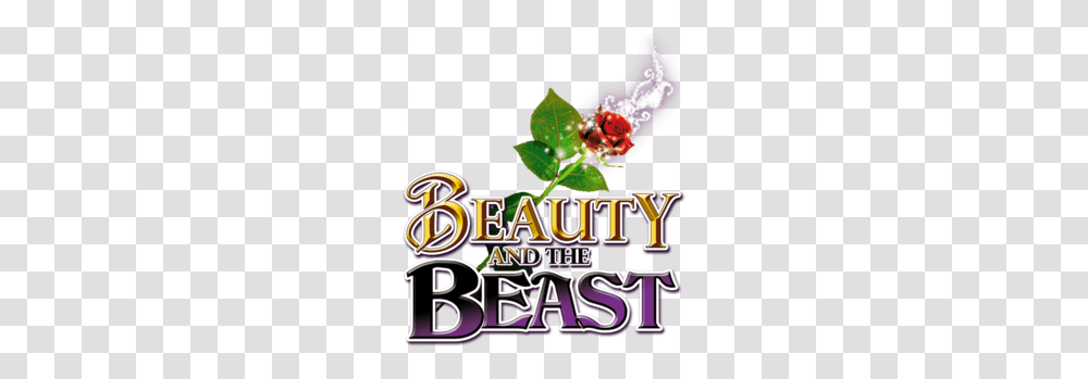 Download Beauty And The Beast Pantomime Title Clipart Beast Belle, Flyer, Paper, Advertisement, Brochure Transparent Png