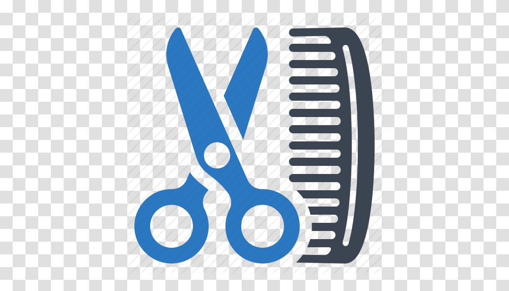 Download Beauty Salon Icon Clipart Hair Clipper Comb Hairdresser, Weapon, Weaponry, Blade, Scissors Transparent Png