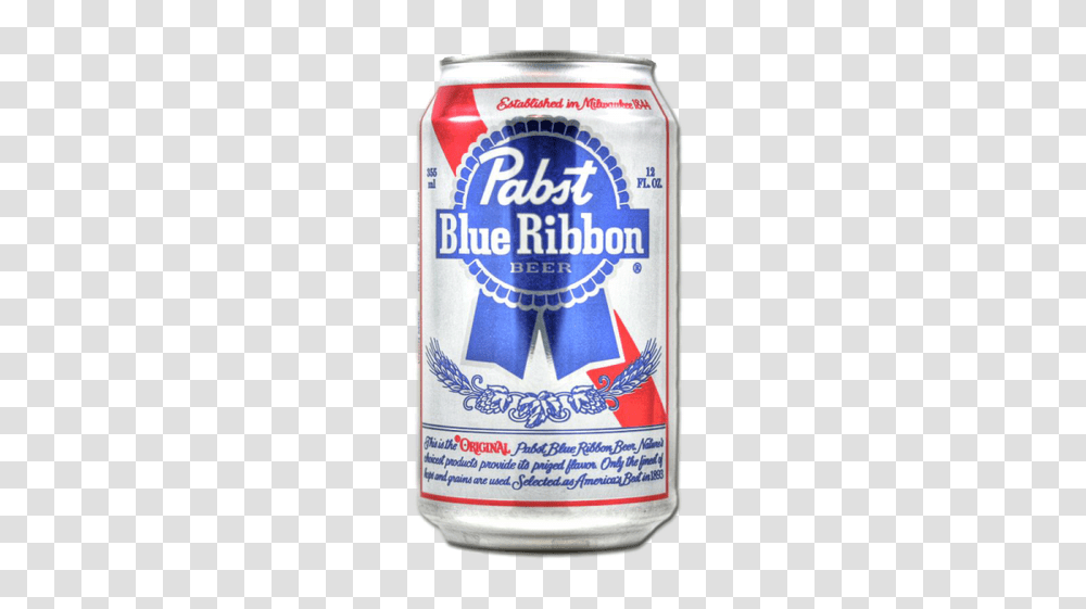 Download Beer Pbr Pabst Blue Ribbon Beer 6 Pabst Blue Ribbon Can, Tin, Alcohol, Beverage, Drink Transparent Png