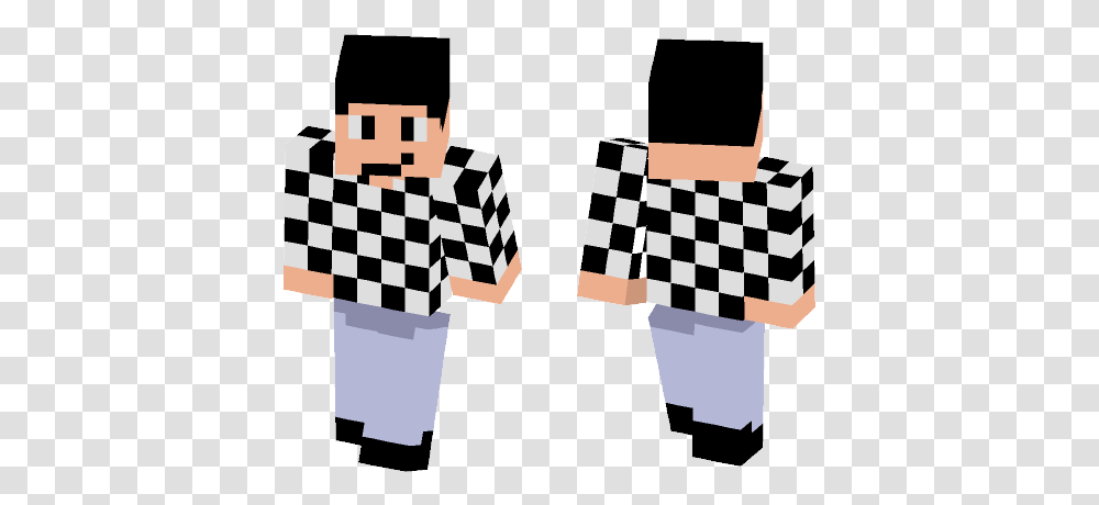 Download Benny Fallout New Vegas Minecraft Skin For Free Fender Checkerboard Tim Armstrong, Game, Clothing, Apparel Transparent Png