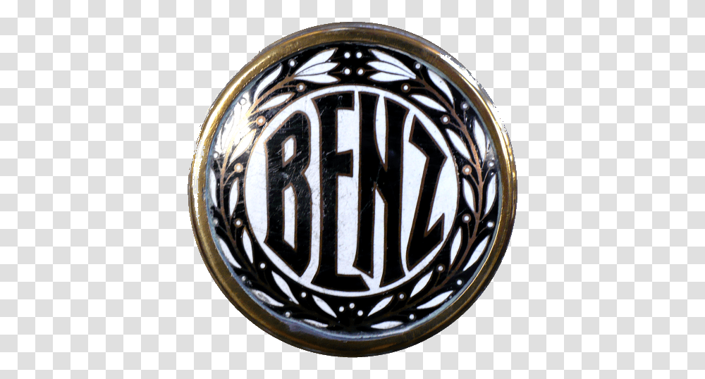 Download Benz Logo Mannheim Benz Patent Motorwagen Logo, Symbol, Trademark, Clock Tower, Architecture Transparent Png