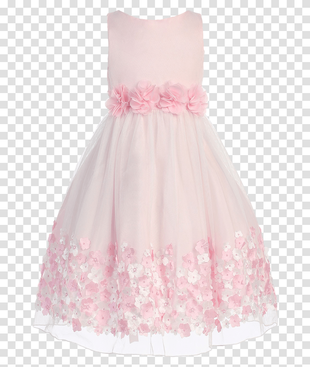 Download Best Kids Wedding Dresses Girl, Clothing, Apparel, Wedding Gown, Robe Transparent Png
