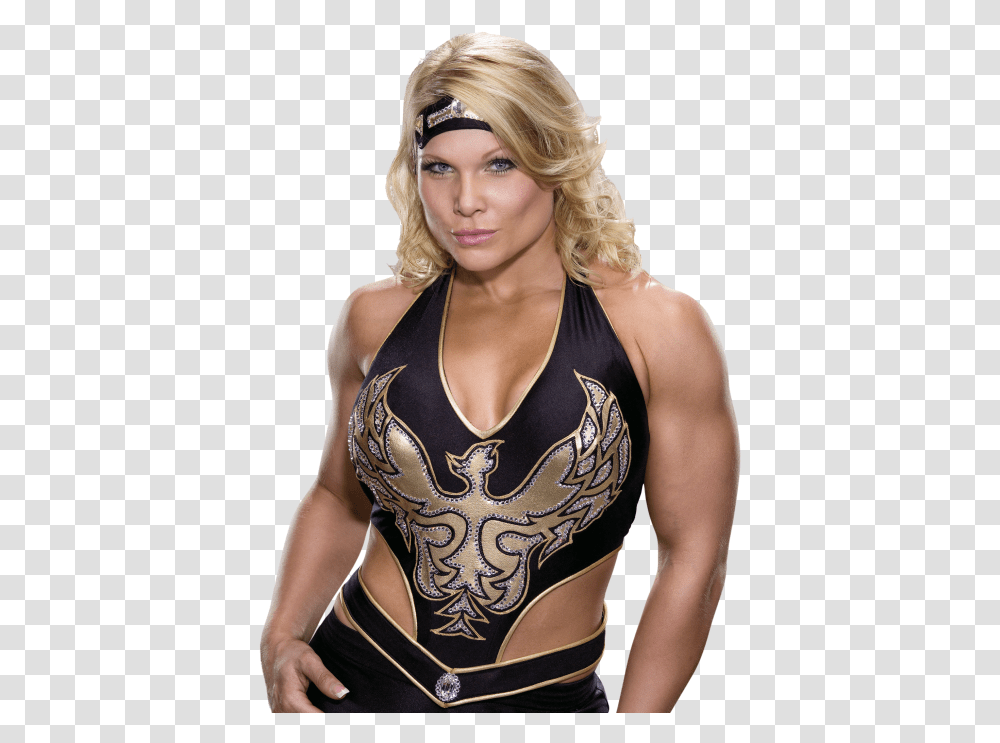 Download Beth Phoenix Images, Clothing, Person, Female, Dress Transparent Png