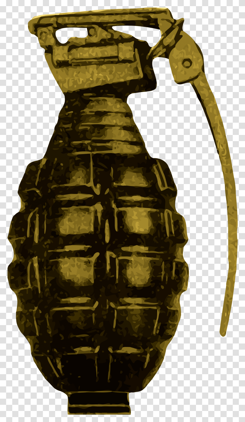 Download Big Image Hand Grenade, Bomb, Weapon, Weaponry Transparent Png