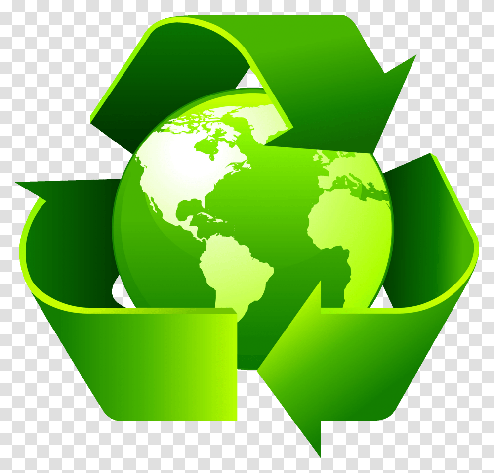 Download Bin Shawnee Business Eco Literacy, Recycling Symbol, Green Transparent Png