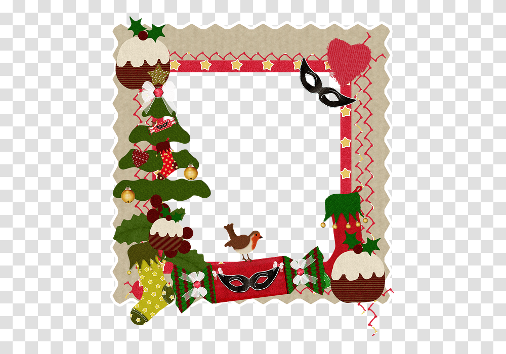 Download Bingkai Pohon Natal Clipart Picture Frames Christmas Day, Plant, Tree, Mail, Envelope Transparent Png