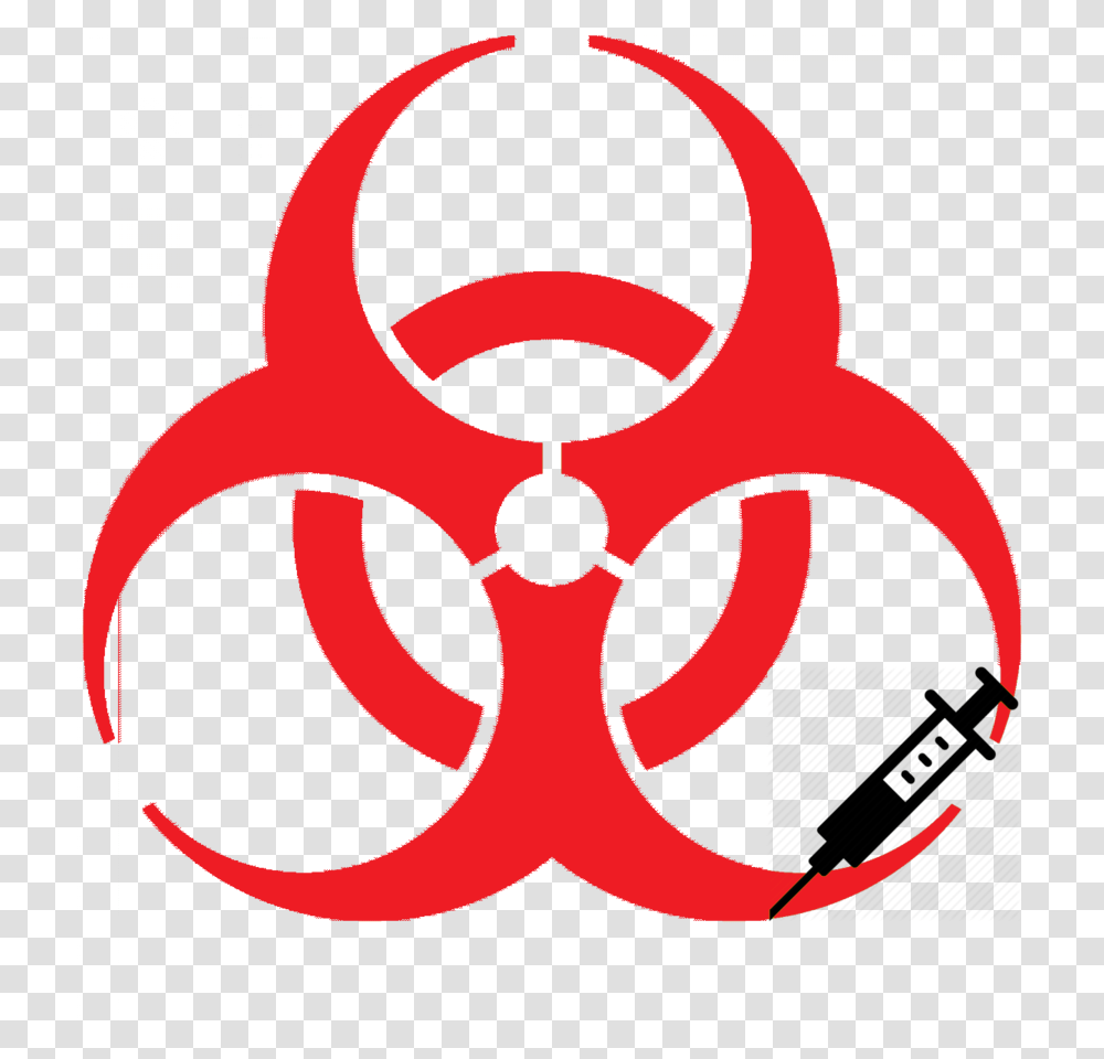 Download Biohazard Symbol Clipart Biological Hazard Symbol, Ornament, Pattern Transparent Png