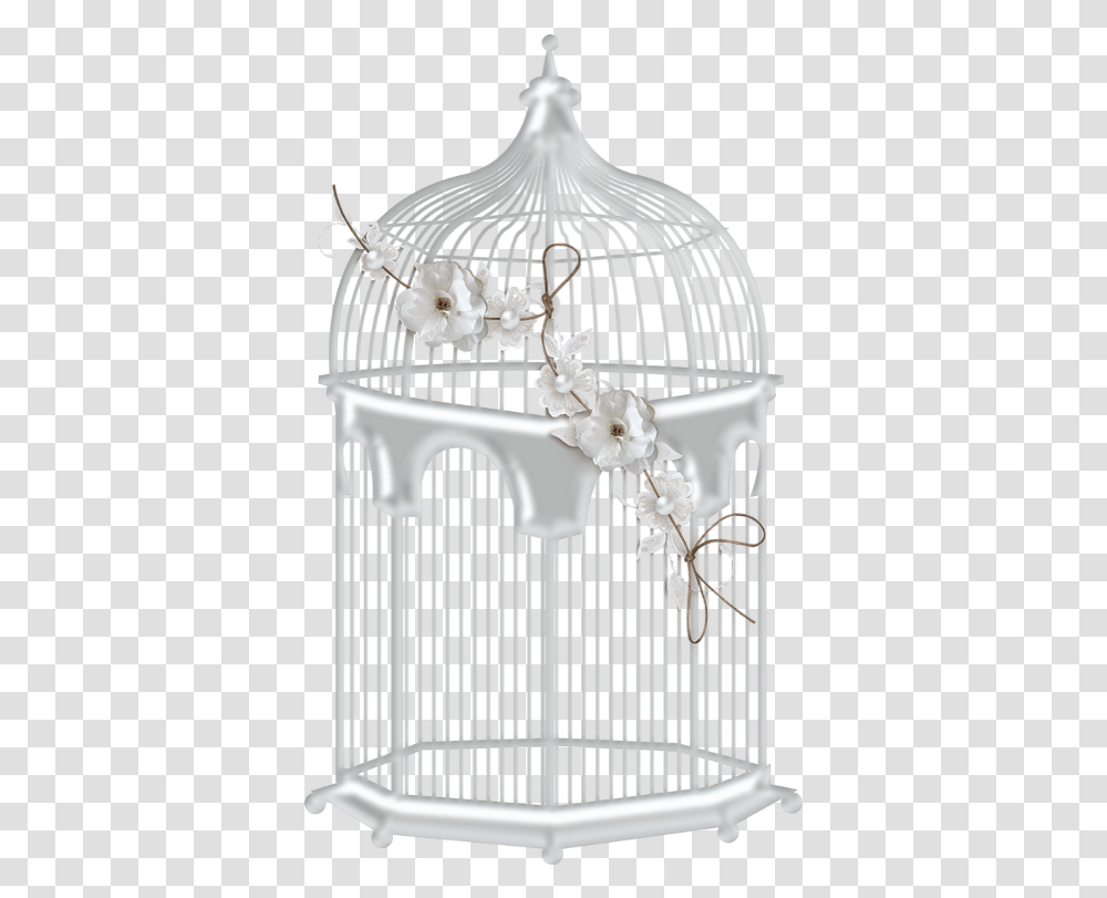 Download Bird Cage White Image With No White Bird Cage, Furniture, Crib, Cradle, Home Decor Transparent Png