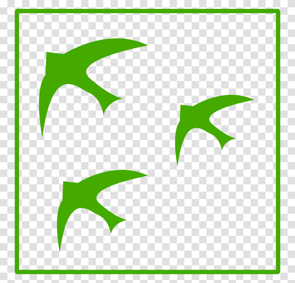 Download Bird Icon Green Clipart Bird Green Clip Art Bird Green, Batman Logo, Trademark, Recycling Symbol Transparent Png