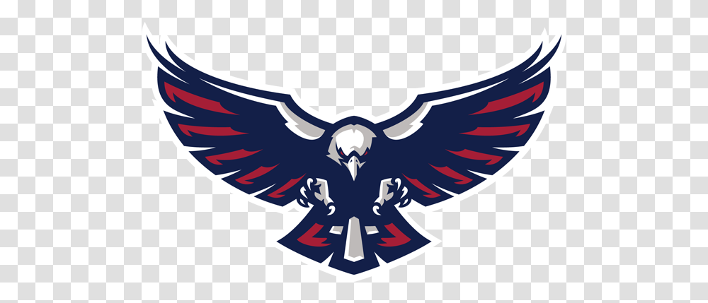 Download Bird Logos Eagle Logo Art Athletics Oklahoma Wesleyan University Logo, Animal, Emblem, Symbol, Flying Transparent Png