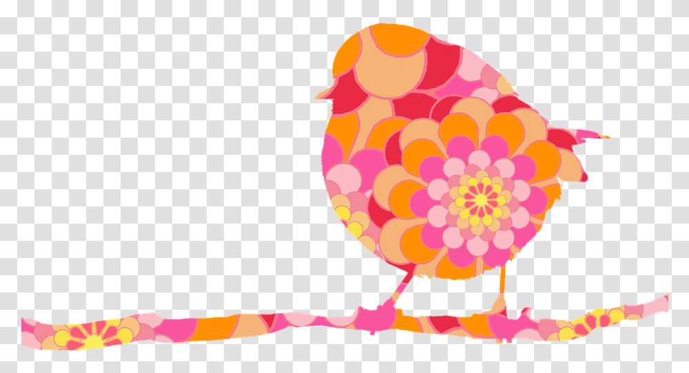Download Bird Robin Power Floral Design Power Flower, Graphics, Art, Pattern, Angry Birds Transparent Png